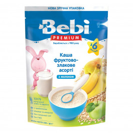 Каша молочная Bebi Premium Фруктово-злаковое ассорти 200 г