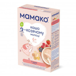 Каша на козьем молоке Мамако 7 злаков с ягодами 200 г