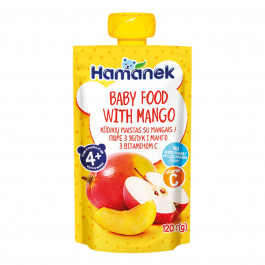 Пюре фруктовое Hamanek Яблоко Манго 120 г