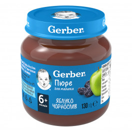 Пюре Gerber Яблоко Чернослив 130 г