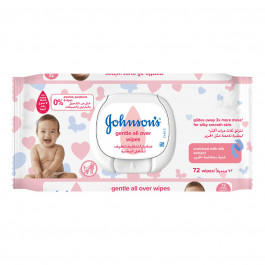 Влажные салфетки Johnson’s Нежная забота 56 шт