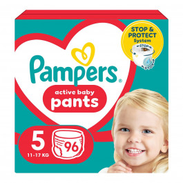Подгузники-трусики Pampers Active Baby Pants Размер 5 (11-17 кг) 96 шт