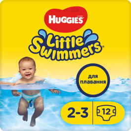 Подгузники-трусики Huggies Little Swimmers 2-3, (3-8 кг), 12 шт
