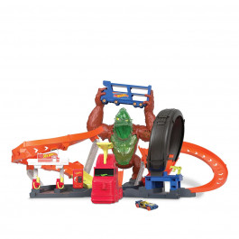 Игровой набор Hot Wheels Нападение токсической гориллы