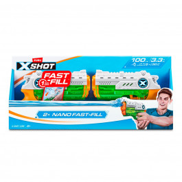 Набор водяных бластеров Zuru X-Shot Fast Fill Nano Double Pack 2 шт