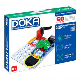 Электронный конструктор Doka Альтернативная энергия 50 схем (укр)