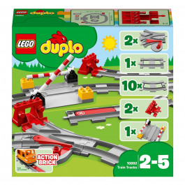 LEGO DUPLO Железнодорожные пути 10882