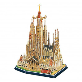 3D Пазл-конструктор CubicFun National Geographic Храм Святого Семейства