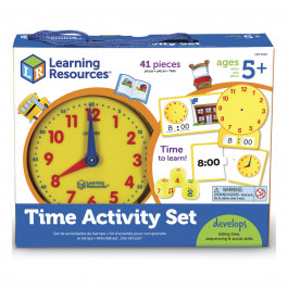 Игровой набор Learning Resources Изучаем время