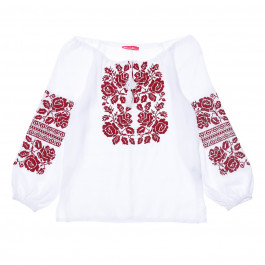 Вышиванка Piccolo White/Red, р. 164