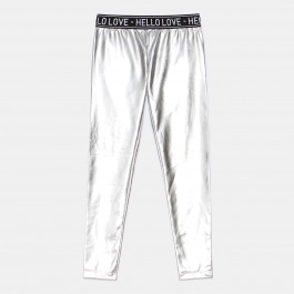 Леггинсы BluKids Hello Love Silver, р. 146
