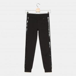 Брюки трикотажные BluKids Lacquer Stripes Black, р. 146