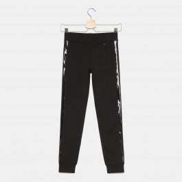Брюки трикотажные BluKids Lacquer Stripes Black, р. 152