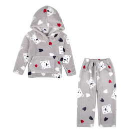 Комплект махровый Flamingo Джемпер Брюки Fluffy Bear Love, р. 110