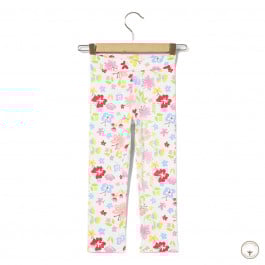 Леггинсы BluKids Bio Cotton Flower Meadow Bright White, р. 110