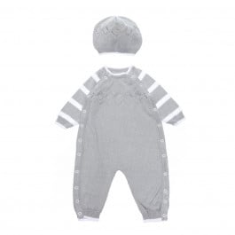 Комплект Mari-knit Комбинезон Шапка Little Prince gray, р. 68