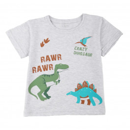 Футболка Flamingo Crazy Dinozaur, р. 98