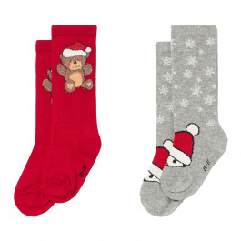 Набор гольфов утепленных BluKids Christmas evening 2 шт, р. 34-36