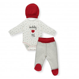 Комплект Bebetto M&D Daddy loves me 3 эл, р. 62