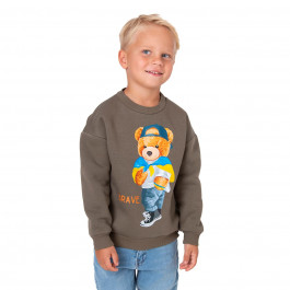 Свитшот утепленный Mevis Brave khaki, р. 104