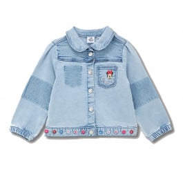 Джинсовая куртка BluKids Flower Minnie, р. 86