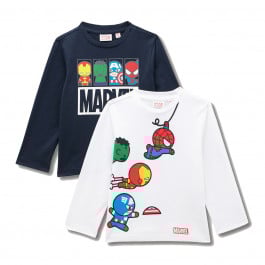 Набор джемперов BluKids Better Cotton Tiny Marvel 2 шт, р. 74