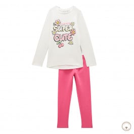Комплект BluKids Bio Cotton Джемпер Леггинсы Super Cute, р. 116