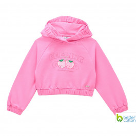 Джемпер BluKids Better Cotton Berry Feeling, р. 134