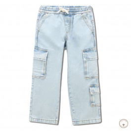 Джинсы BluKids Bio Cotton Free flight, р. 110