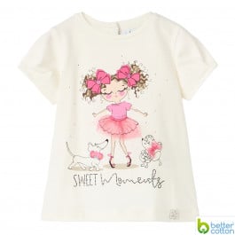Футболка BluKids Bio Cotton Sweet Momemts, р. 98