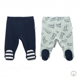 Набор ползунков BluKids Bio Cotton Dino 2 шт, р. 62