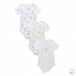 Набор боди BluKids Bio Cotton Sweet 3 шт, р. 74