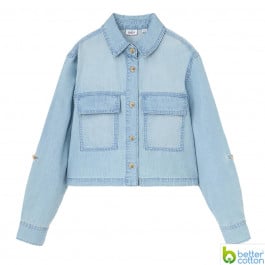 Джинсовая рубашка BluKids Better Cotton, р. 146