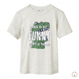 Футболка BluKids Organic Cotton Funny Dino, р. 110