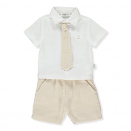 Комплект Bebetto Футболка Шорты Little gentleman, р. 74