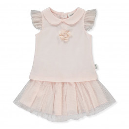 Комплект Bebetto Футболка Юбка Little fairy pink, р. 92