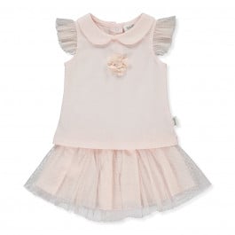 Комплект Bebetto Футболка Юбка Little fairy pink, р. 80