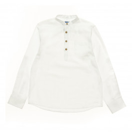 Рубашка длинный рукав Cool School Rustic White, р. 164-170
