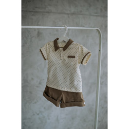 Комплект футболка шорты Elfiki Puffy, р. 80