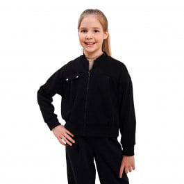 Бомбер Smil Favorite subject gray black, р. 128