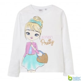 Джемпер BluKids Better Cotton Pretty, р. 134