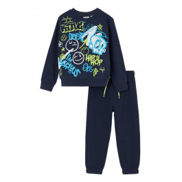Комплект свитшот штаны BluKids Hip-hop King, р. 128