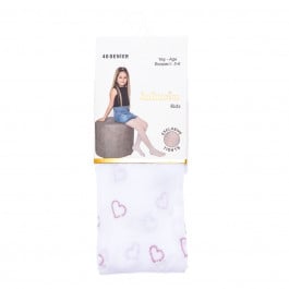 Колготы Katamino k60210 White/Pink, р. 106-118