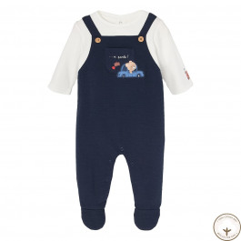Комплект BluKids Bio Cotton Комбинезон и футболка 6237828, р. 56