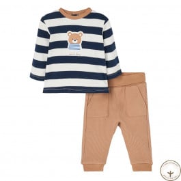 Комплект BluKids Bio Cotton Джемпер и штаны 6237845, р. 62