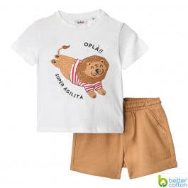 Комплект футболка и шорты Blukids Better Cotton 6386792, р. 80