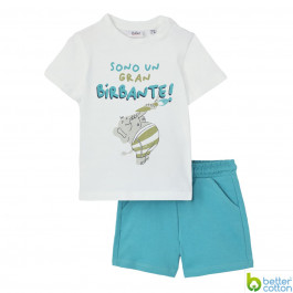 Комплект футболка и шорты Blukids Better Cotton 6386797, р. 92