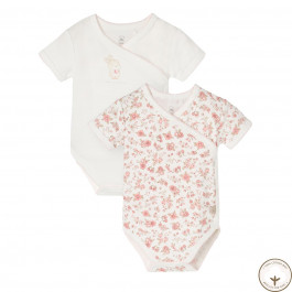 Набор боди BluKids Bio Cotton 6237884, 2 шт, р. 56