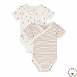 Набор боди BluKids Bio Cotton 6237888, 2 шт, р. 56
