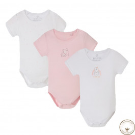 Набор боди Blukids Bio cotton 6348153 3 шт, р. 62